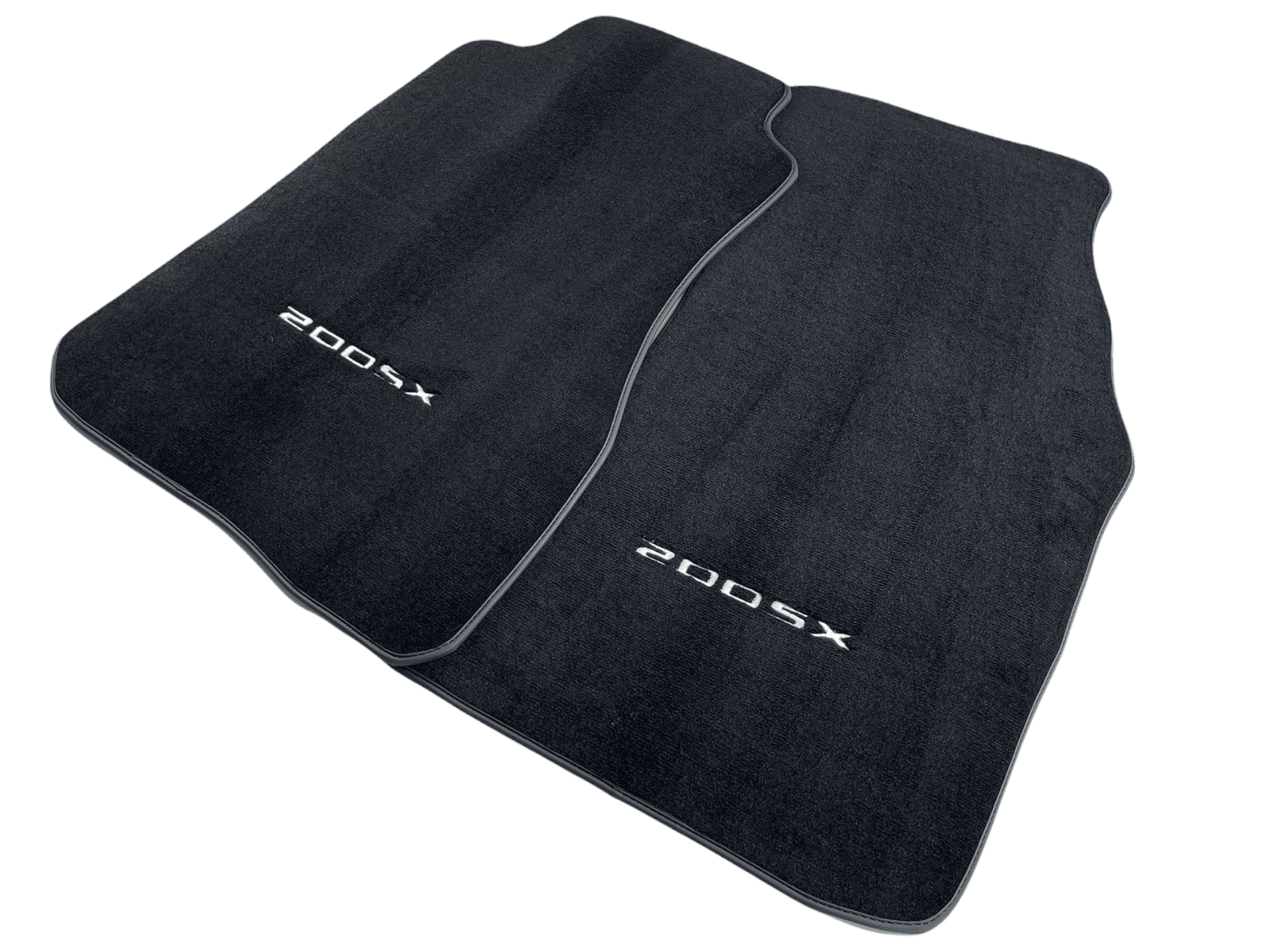 Floor Mats For Nissan 200 SX (1995-2000) Tailored Black Carpets - AutoWin