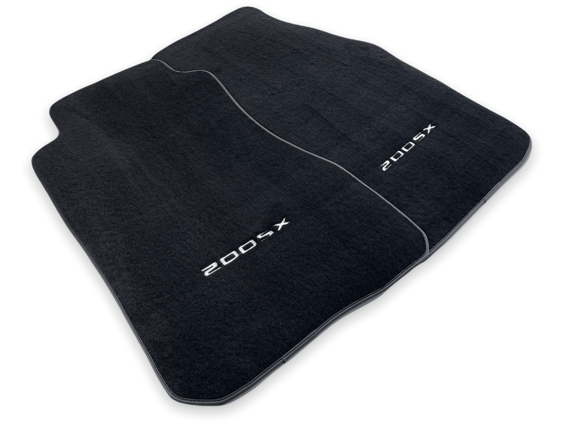 Floor Mats For Nissan 200 SX (1995-2000) Tailored Black Carpets - AutoWin