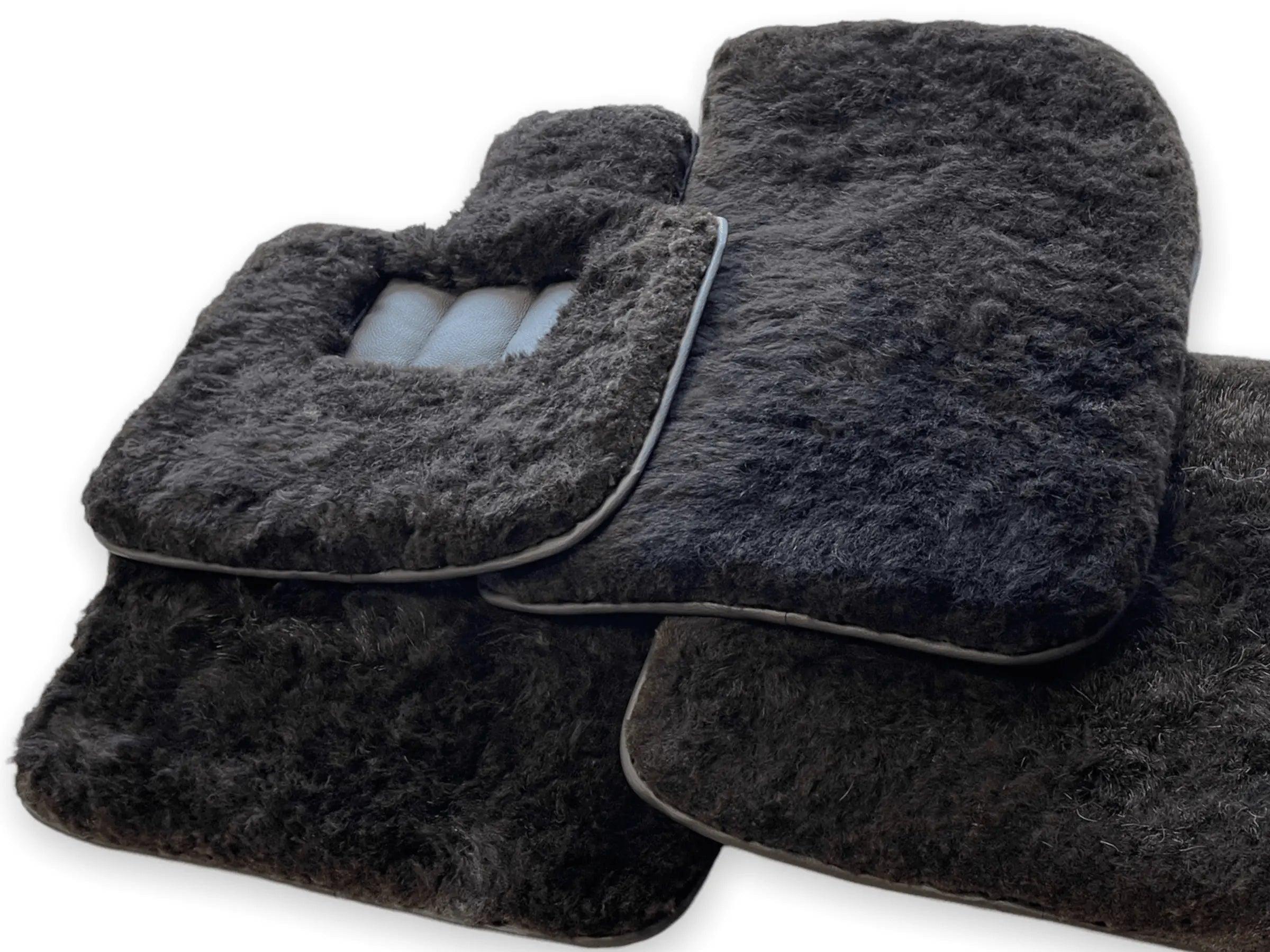 Genuine Sheepskin Floor Mats Bentley Flying Spur (2013-2019) Er56 Design Brand - AutoWin