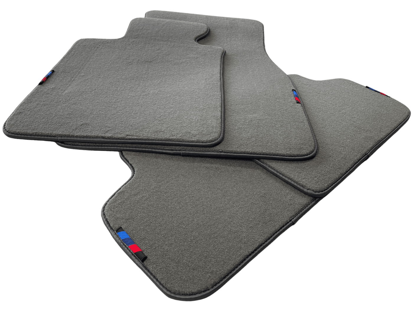 Gray Floor Mats For BMW 7 Series F02 With M Package AutoWin Brand - AutoWin