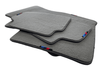 Gray Floor Mats For BMW M4 Series F82 With M Package AutoWin Brand - AutoWin