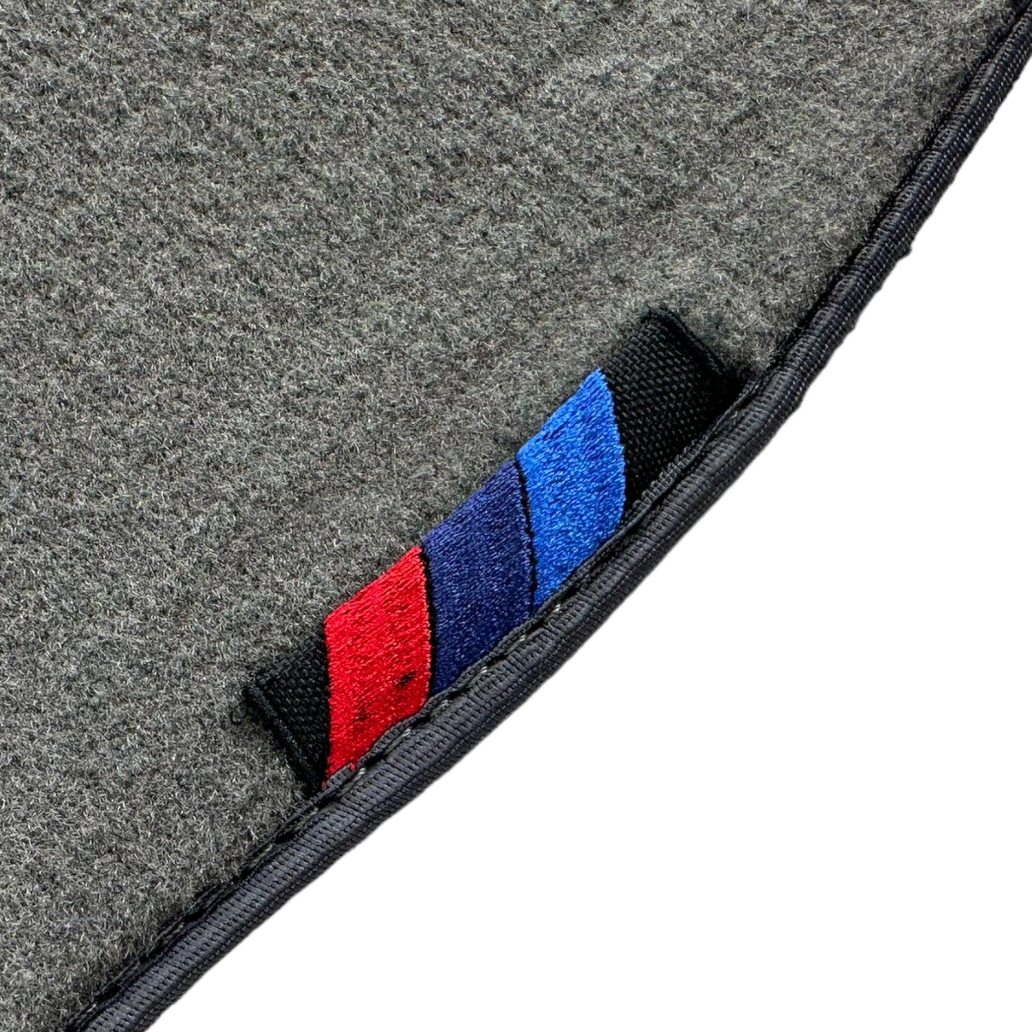 Gray Floor Mats For BMW Z4 Series E85 Convertible (2003-2008) With M Package AutoWin Brand - AutoWin