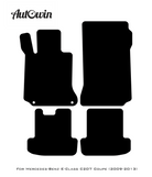 Gray Floor Mats For Mercedes Benz E-Class C207 Coupe (2009-2013) | Limited Edition - AutoWin