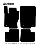 Gray Floor Mats For Mercedes Benz GL-Class 500 4Matic (2012-2015) | Limited Edition - AutoWin