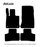 Gray Floor Mats For Mercedes Benz GLC-Class C253 Coupe (2020-2023) Hybrid | Limited Edition - AutoWin