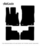 Gray Floor Mats For Mercedes Benz S-Class W222 (2013-2020) Short Wheelbase | Limited Edition - AutoWin