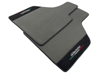 Gray Floor Mats Lamborghini Diablo 1990-2001 Alcantara Leather - AutoWin