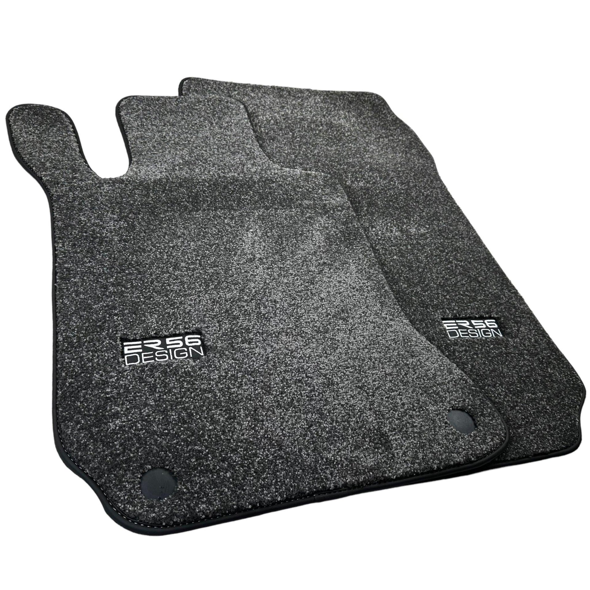 Gray Luxury Floor Mats For Mercedes Benz S-Class W220 (1998-2005) Long Wheelbase | ER56 Design - AutoWin