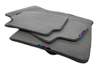 Gray Red Floor Mats For BMW 3 Series E90 With M Package AutoWin Brand - AutoWin