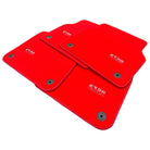 Red Floor Mats for Audi A1 - 5-door Hatchback (2019-2024) | ER56 Design - AutoWin