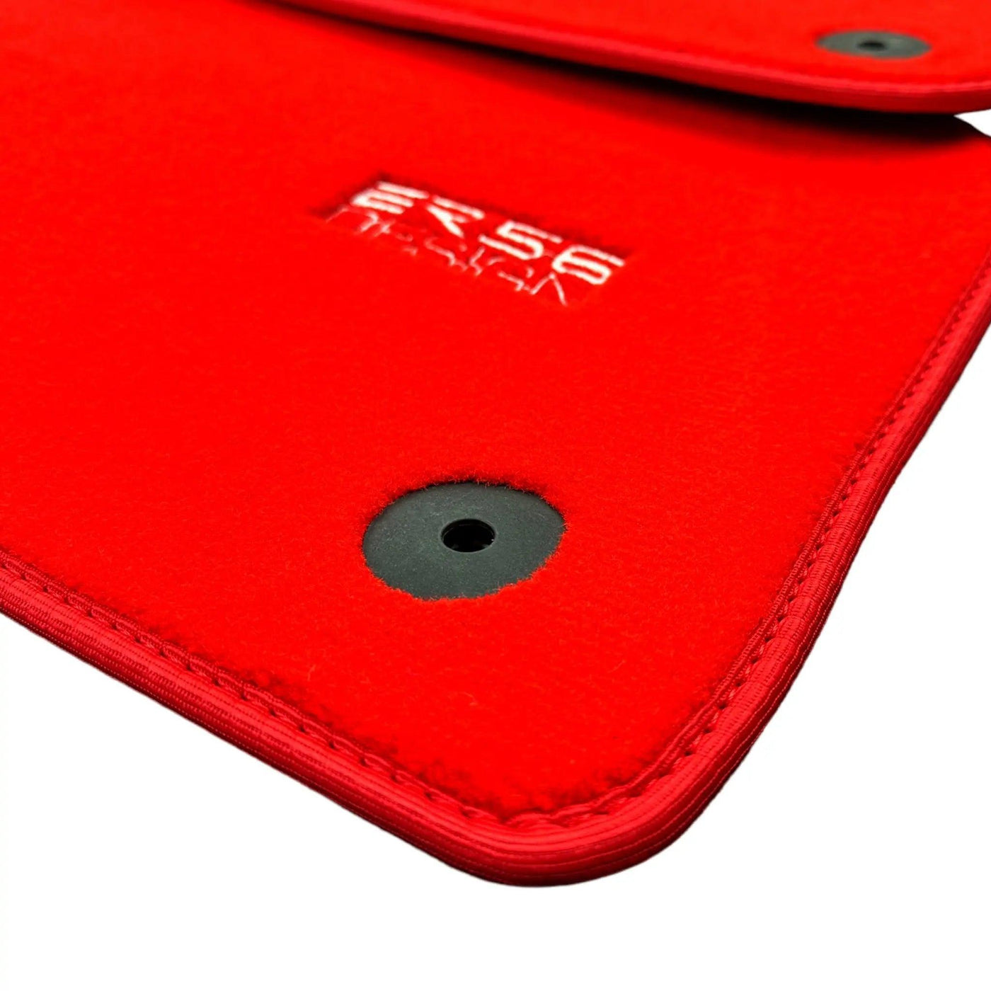 Red Floor Mats for Audi A6 - C6 Avant Facelift (2008-2011) | ER56 Design - AutoWin