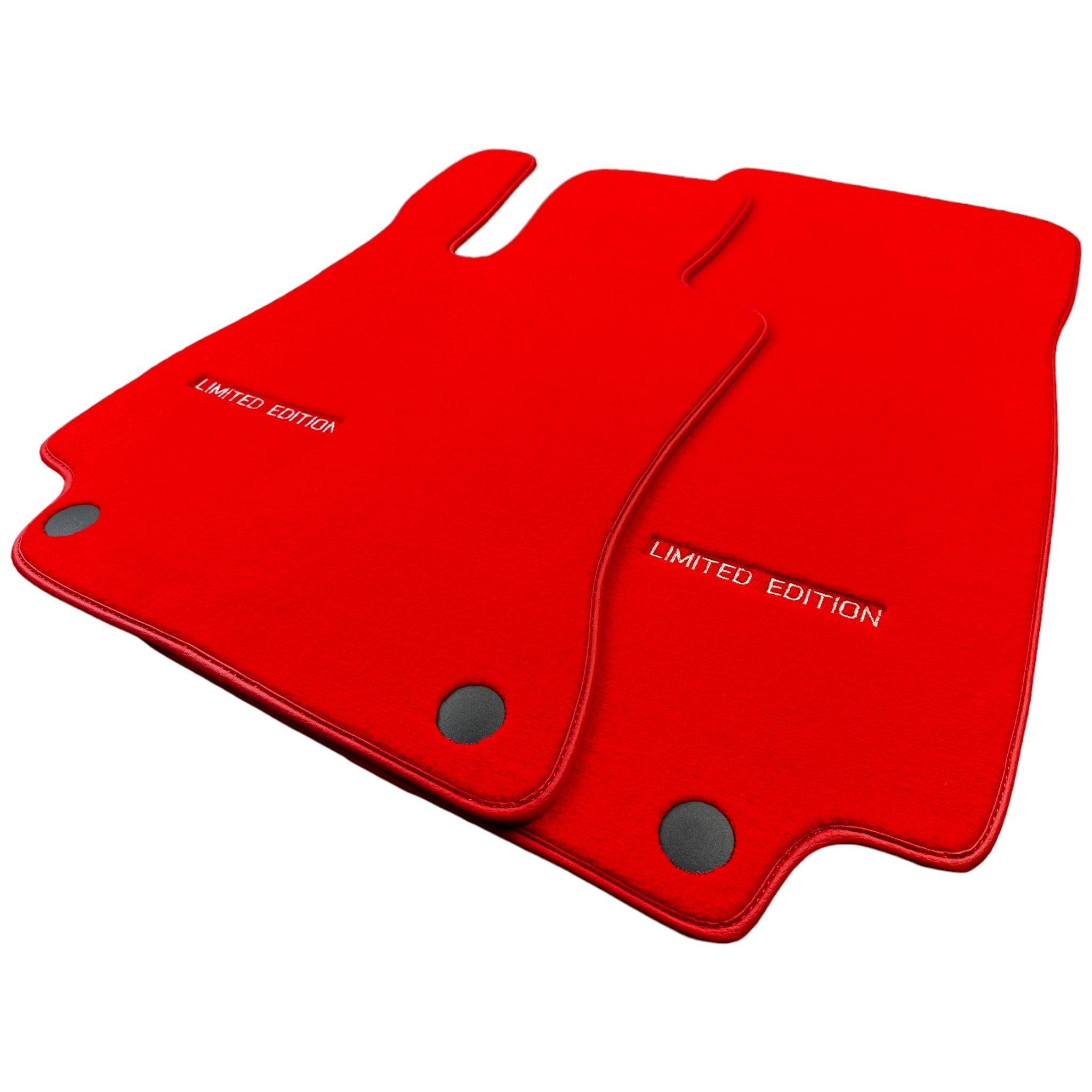 Red Floor Mats For Mercedes Benz E-Class W211 Sedan (2002-2009) | Limited Edition - AutoWin