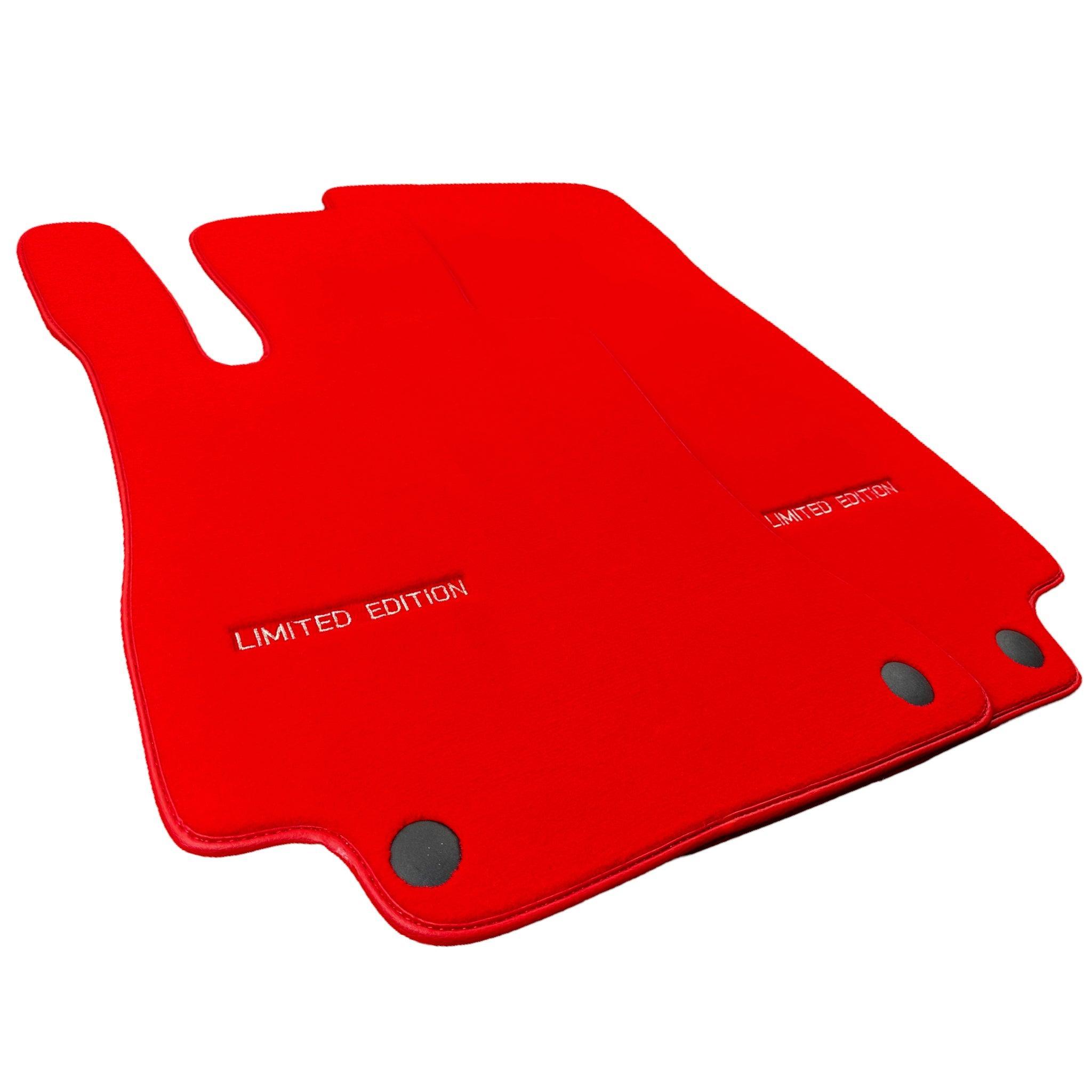 Red Floor Mats For Mercedes Benz E-Class W211 Sedan (2002-2009) | Limited Edition - AutoWin