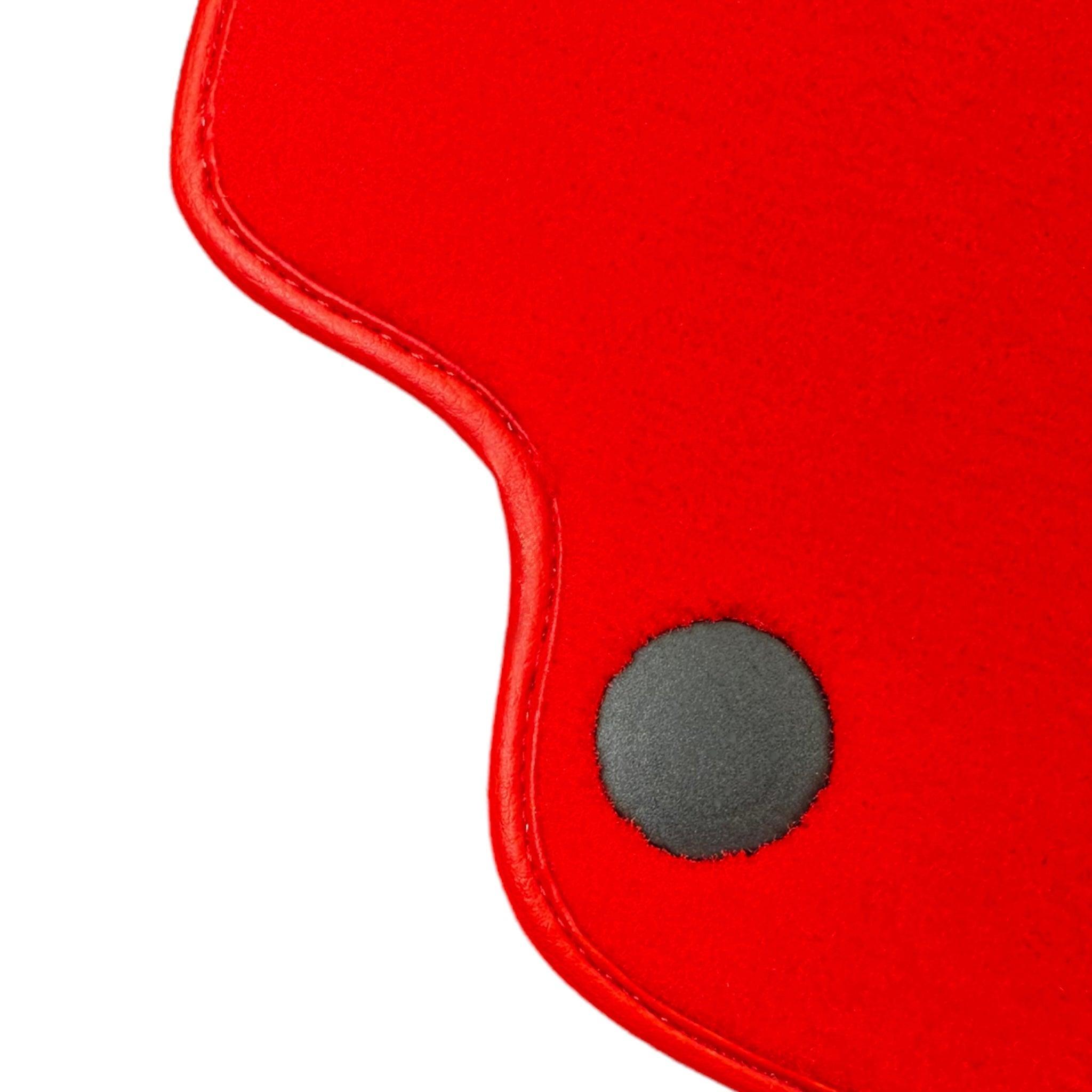 Red Floor Mats For Mercedes Benz E-Class W211 Sedan (2002-2009) | Limited Edition - AutoWin