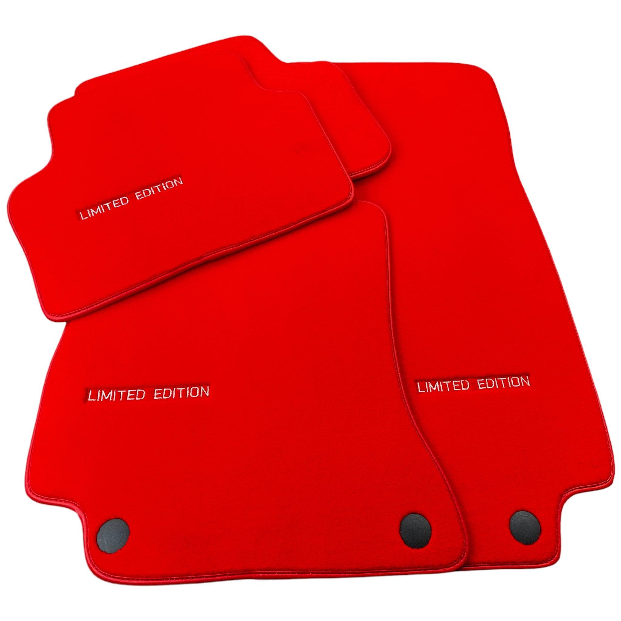 Red Floor Mats For Mercedes Benz E-Class W211 Sedan (2002-2009) | Limited Edition - AutoWin
