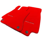 Red Floor Mats For Mercedes Benz GLB-Class X247 (2020-2023) | Limited Edition - AutoWin