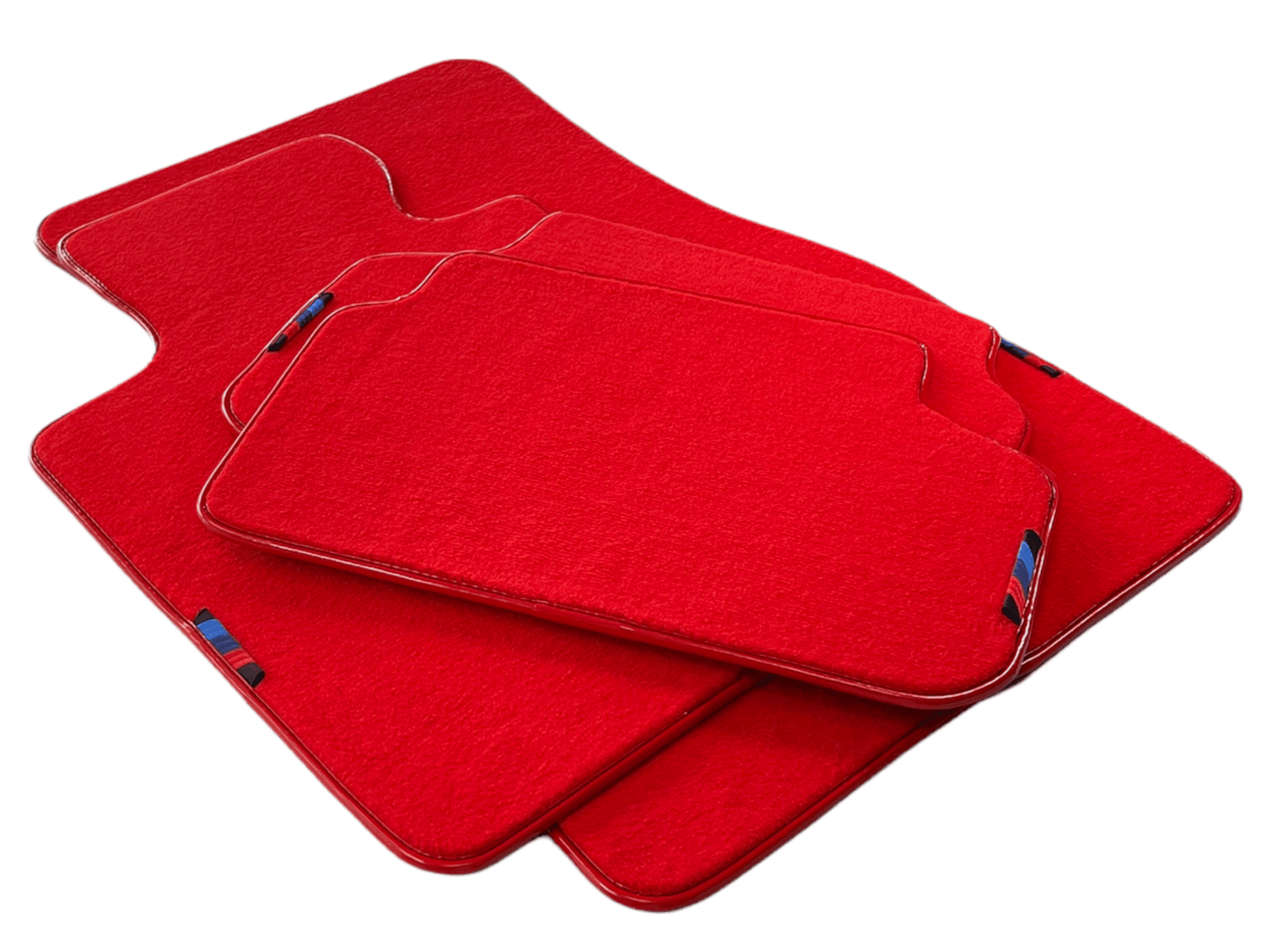 Red Mats For BMW M6 E24 With M Package AutoWin Brand - AutoWin