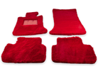 Red Sheepskin Floor Mats For Rolls Royce Phantom VIII (2017-2024) Design Brand - AutoWin