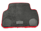 Red Sheepskin Floor Mats For Rolls Royce Phantom VIII (2017-2024) Design Brand - AutoWin