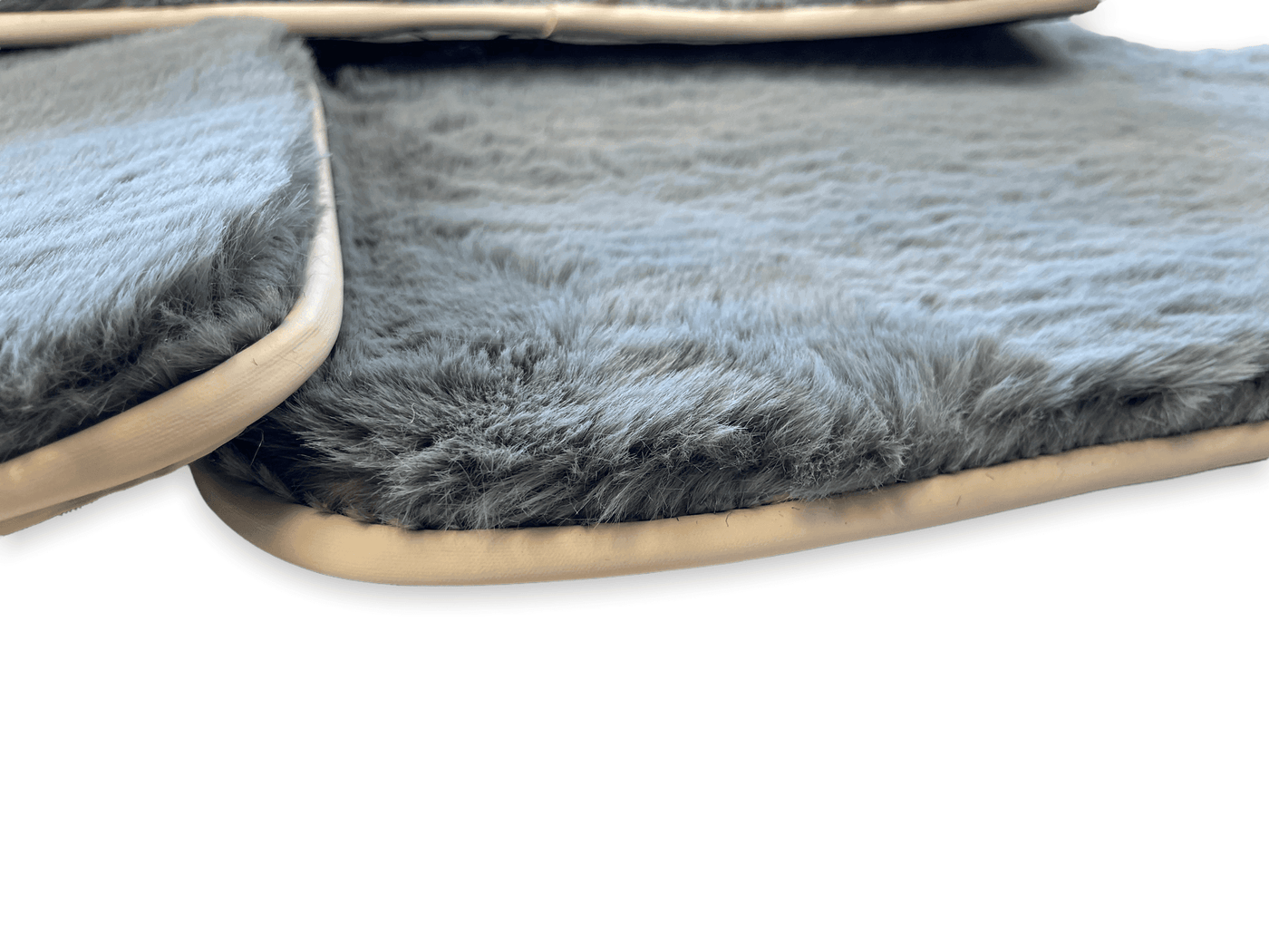 Sheepskin Floor Mats For Rolls Royce Wraith 2013–2023 Er56 Design - AutoWin